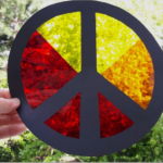 cnd logo in stain glass